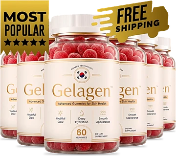 6 jars of Gelagen